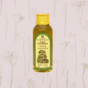 Ein Gedi Cedar Of Lebanon Healing Anointing Oil 1oz Made In Israel